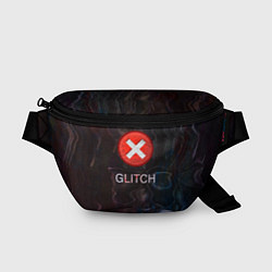 Поясная сумка GLITCH - Визуальная ошибка, цвет: 3D-принт