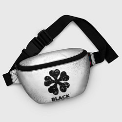 Поясная сумка Black Clover с потертостями на светлом фоне, цвет: 3D-принт — фото 2