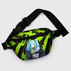 Поясная сумка Ребекка - органический зеленый, цвет: 3D-принт — фото 2