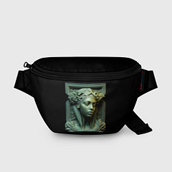 Поясная сумка Нейросеть - барельеф античной девушки, цвет: 3D-принт