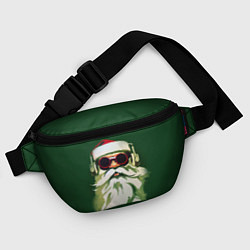 Поясная сумка Добрый Санта, цвет: 3D-принт — фото 2