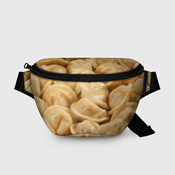 Поясная сумка Пельмени, цвет: 3D-принт