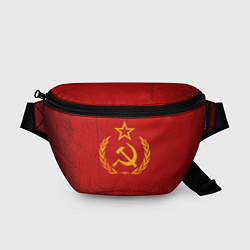 Поясная сумка СССР серп и молот, цвет: 3D-принт