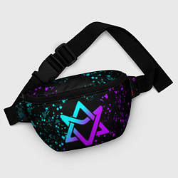 Поясная сумка Astro neon emblem, цвет: 3D-принт — фото 2