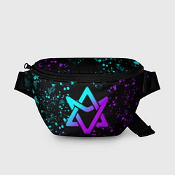 Поясная сумка Astro neon emblem, цвет: 3D-принт