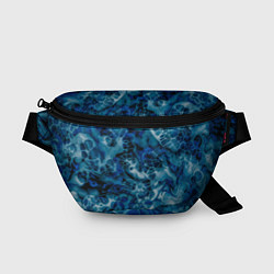 Поясная сумка Тёмный магический лёд, цвет: 3D-принт