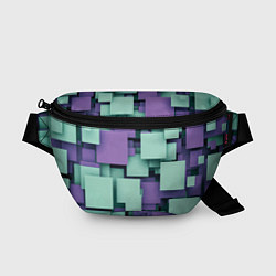 Поясная сумка Trendy geometric pattern, цвет: 3D-принт