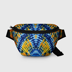 Поясная сумка Tie dye стиль хиппи, цвет: 3D-принт