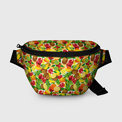 Поясная сумка Fruit abundance, цвет: 3D-принт