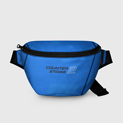 Поясная сумка Counter Strike 2 с логотипом, цвет: 3D-принт