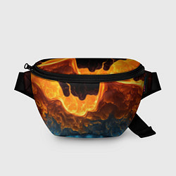 Поясная сумка Лава и вода, цвет: 3D-принт