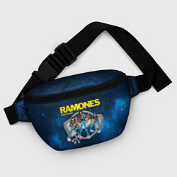 Поясная сумка Ramones Road to ruin, цвет: 3D-принт — фото 2