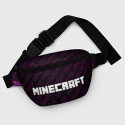 Поясная сумка Minecraft pro gaming: надпись и символ, цвет: 3D-принт — фото 2