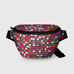 Поясная сумка Color cubes, цвет: 3D-принт