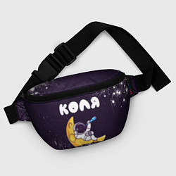Поясная сумка Коля космонавт отдыхает на Луне, цвет: 3D-принт — фото 2