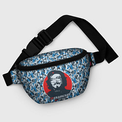 Поясная сумка Егор Летов - Че Гевара, цвет: 3D-принт — фото 2