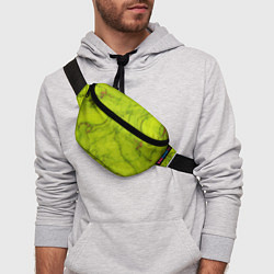 Поясная сумка Abstraction green, цвет: 3D-принт — фото 2