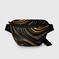 Поясная сумка Золотые барельефы, цвет: 3D-принт
