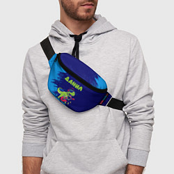 Поясная сумка Данил рокозавр, цвет: 3D-принт — фото 2