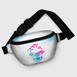 Поясная сумка Goblin Slayer neon gradient style, цвет: 3D-принт — фото 2