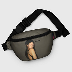 Поясная сумка Blackpink Jennie in cap, цвет: 3D-принт — фото 2