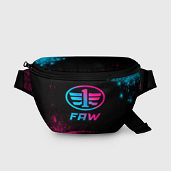 Поясная сумка FAW - neon gradient, цвет: 3D-принт