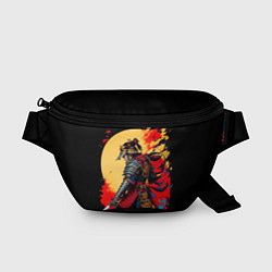 Поясная сумка Японский самурай - закат, цвет: 3D-принт