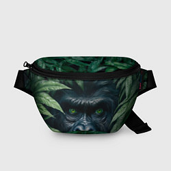 Поясная сумка Крупная морда гориллы, цвет: 3D-принт