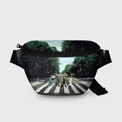 Поясная сумка The Beatles альбом Abbey Road, цвет: 3D-принт