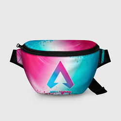 Поясная сумка Apex Legends neon gradient style, цвет: 3D-принт