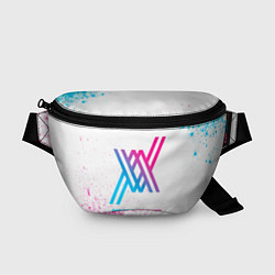 Поясная сумка Darling in the FranXX neon gradient style, цвет: 3D-принт