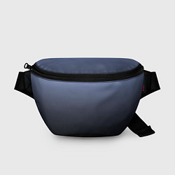 Поясная сумка Градиент сиренево-черный, цвет: 3D-принт