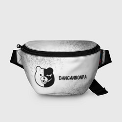 Поясная сумка Danganronpa glitch на светлом фоне: надпись и симв, цвет: 3D-принт