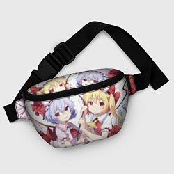 Поясная сумка Touhou Project Ремилия и Фландр Скарлет, цвет: 3D-принт — фото 2