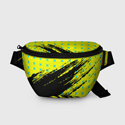 Поясная сумка Гранж в стиле аниме Киберпанк, цвет: 3D-принт