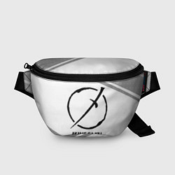 Поясная сумка Akame ga Kill glitch на светлом фоне