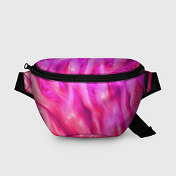 Поясная сумка Pink abstract texture, цвет: 3D-принт