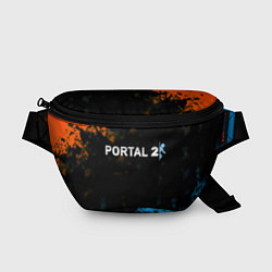 Поясная сумка Portal game, цвет: 3D-принт