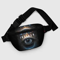 Поясная сумка Инсайдер и всевидящее око на фоне звездного космос, цвет: 3D-принт — фото 2