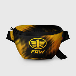 Поясная сумка FAW - gold gradient, цвет: 3D-принт