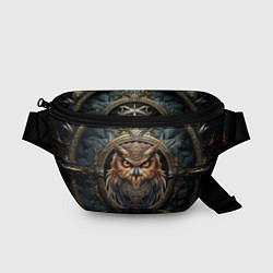 Поясная сумка Сова в викинг-стиле, цвет: 3D-принт