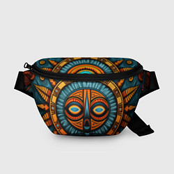 Поясная сумка Орнамент в африканском стиле, цвет: 3D-принт
