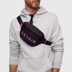 Поясная сумка Skyrim pro gaming по-горизонтали, цвет: 3D-принт — фото 2
