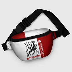 Поясная сумка Альпинист скалолаз, цвет: 3D-принт — фото 2
