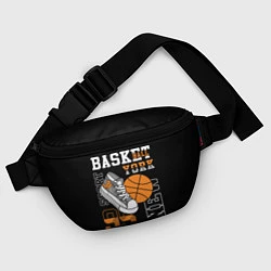 Поясная сумка Basketball New York, цвет: 3D-принт — фото 2