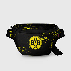 Поясная сумка Borussia yellow splash, цвет: 3D-принт