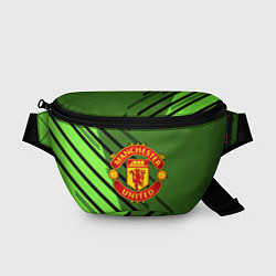 Поясная сумка ФК Манчестер Юнайтед спорт, цвет: 3D-принт
