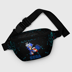 Поясная сумка Sonic sega game, цвет: 3D-принт — фото 2