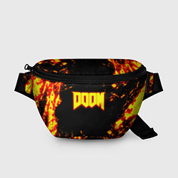 Поясная сумка Doom огненный марс, цвет: 3D-принт