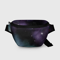 Поясная сумка Космос и звезды на темном фоне, цвет: 3D-принт
